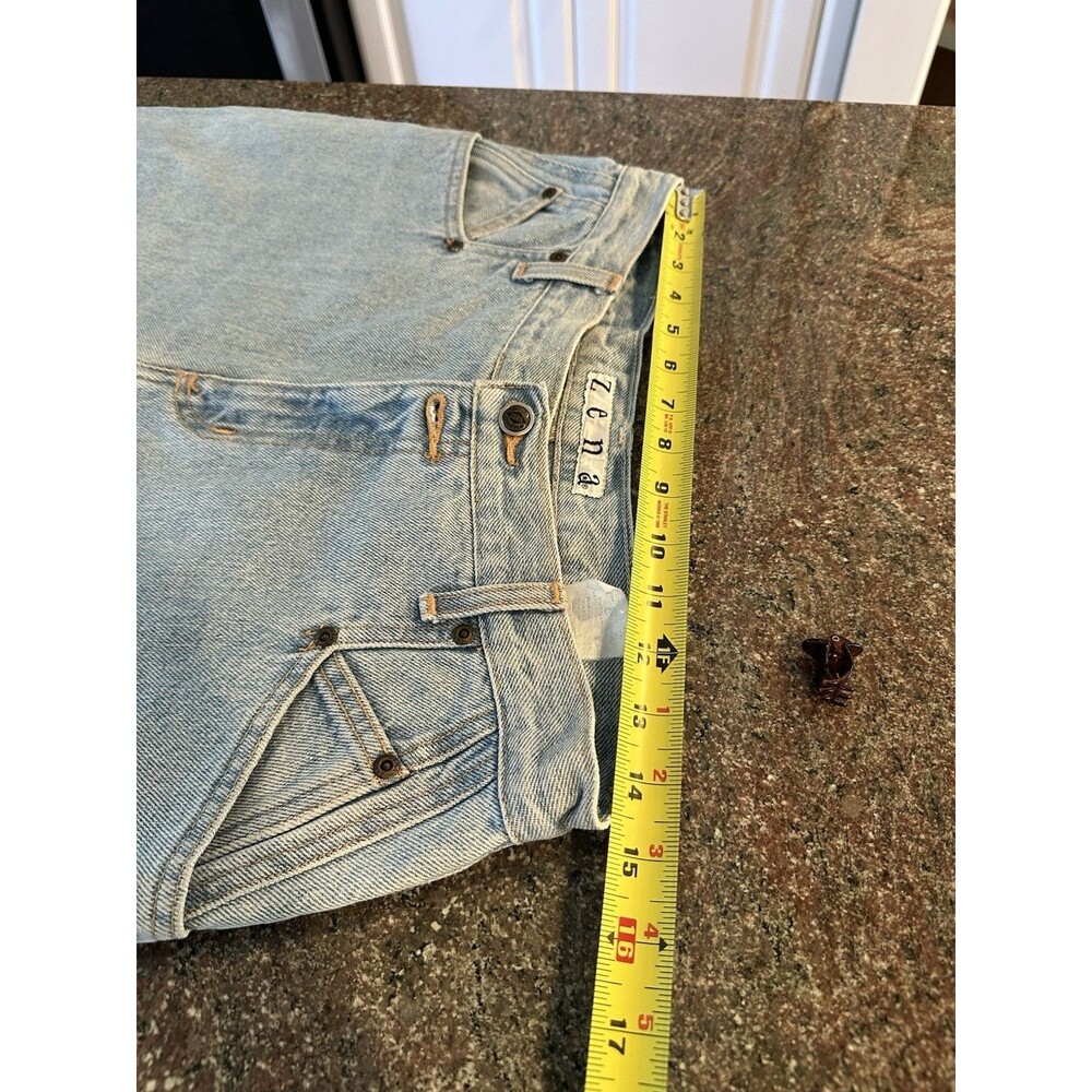 Vintage Y2K 90s Mom jeans  High Waisted Zena Jean Ultra Light Wash Size‎ 11/30 - Picture 10 of 15